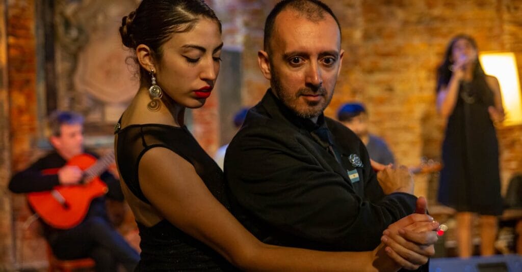 A captivating tango performance showcasing elegance and emotion in Mar del Plata, Argentina.